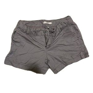 LOFT Outlet Women Size 4 Grey Chino Shorts Lighty Used